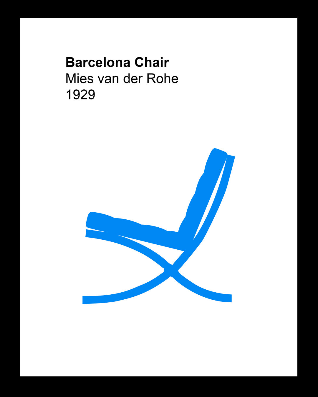 Silla Barcelona UNITARIO