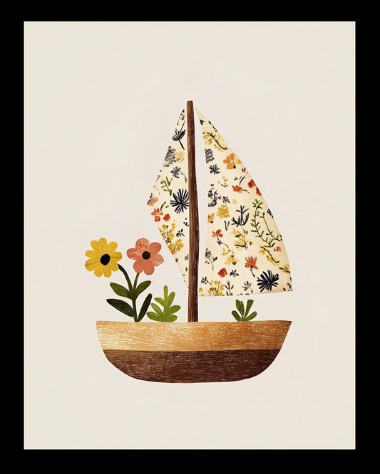 Velero flores UNITARIO