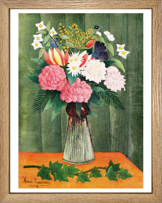 Flores en un florero UNITARIO