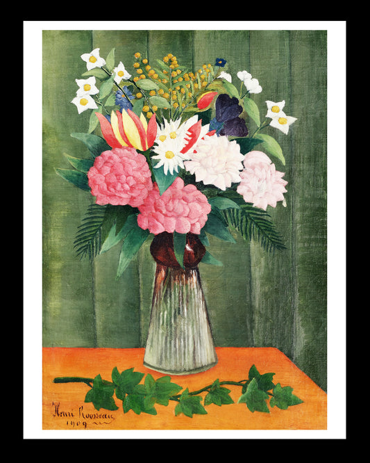 Flores en un florero UNITARIO