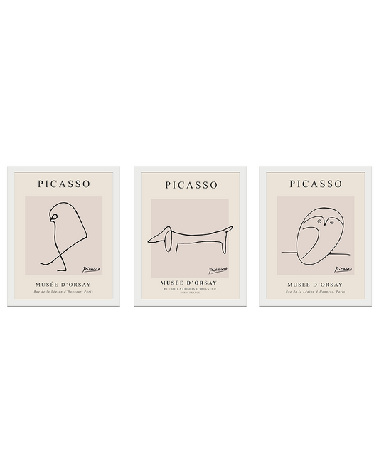 Animales Picasso TRILOGÍA