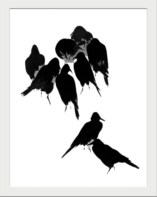 Pájaros negros UNITARIO