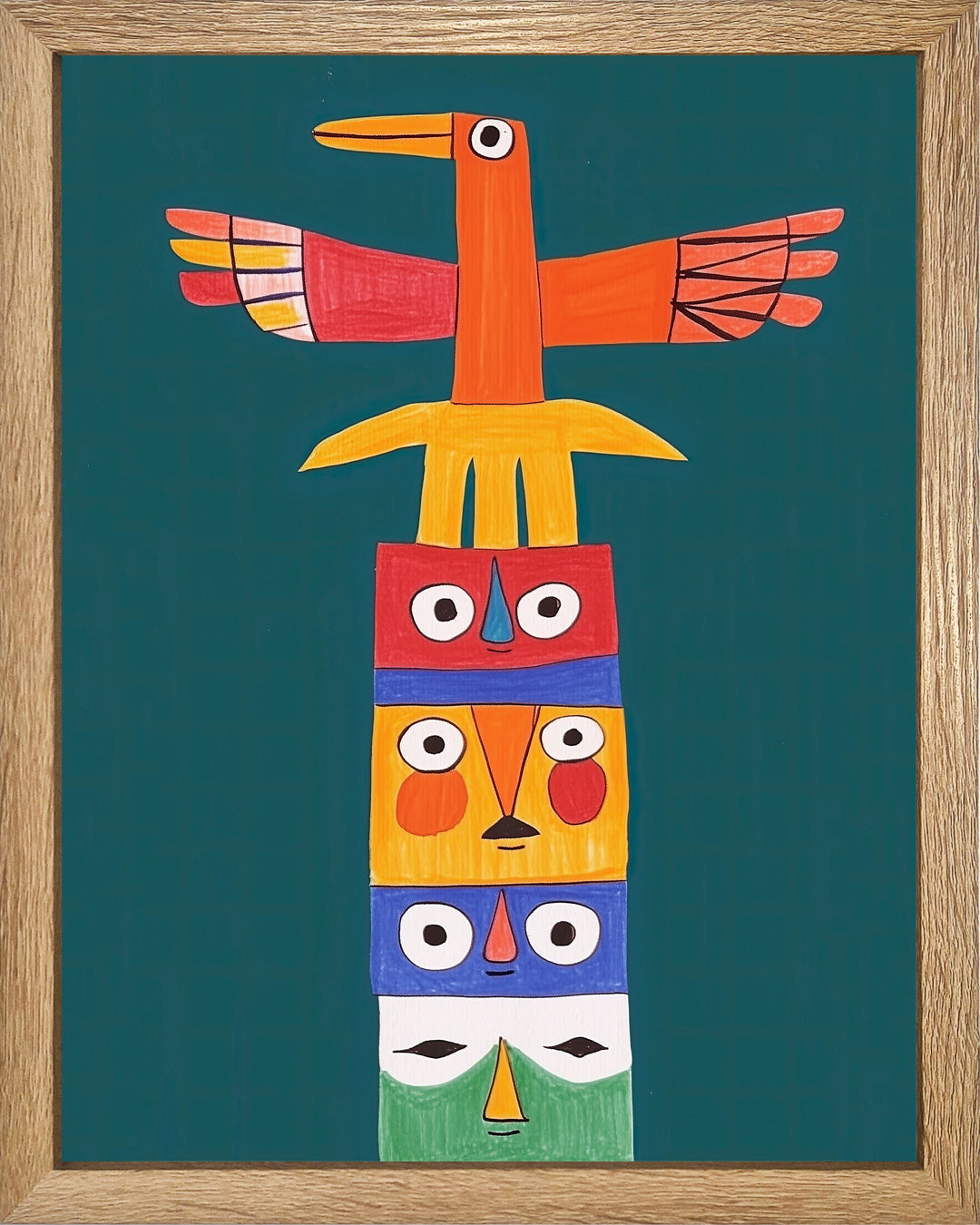 Águila Totem UNITARIO